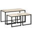 Ensemble de tables basses 3 pièces Jase