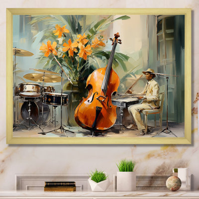 Chello Jazz Rhythms - Music Wall Art