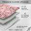 Dreamy Light Pink Shaggy Area Rug - Hypoallergenic Thick Pile Rug for Girl's and BabiesBedroom-324596362
