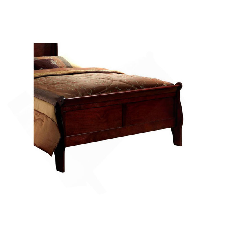 Grand lit en cerisier Louis Phillipe, Cerisier, Grand lit