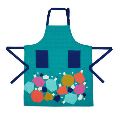 Mistletoe & Co. Polygon Holiday Kitchen Apron