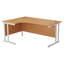 L-Shaped Metal Base Desk Shell-20428145-20428140-20428144