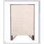 Commode contemporaine Marilla G1500-CH avec placages en bois véritable durable et élégantes façades de tiroirs en résine moulée, finition noire