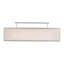 Gitane 5 - Light Nickel Shaded Pendant