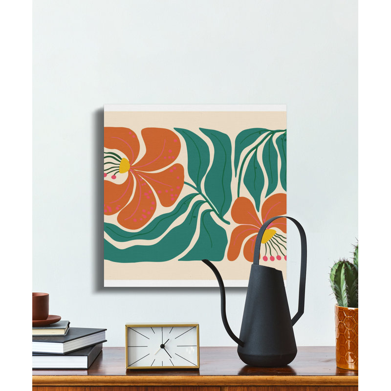1 Piece Wrapped Canvas Wall Art Set, 15.24 cm H x 15.24 cm W