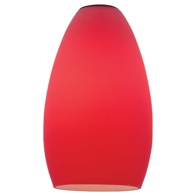 9'' H Glass Oval Pendant Shade