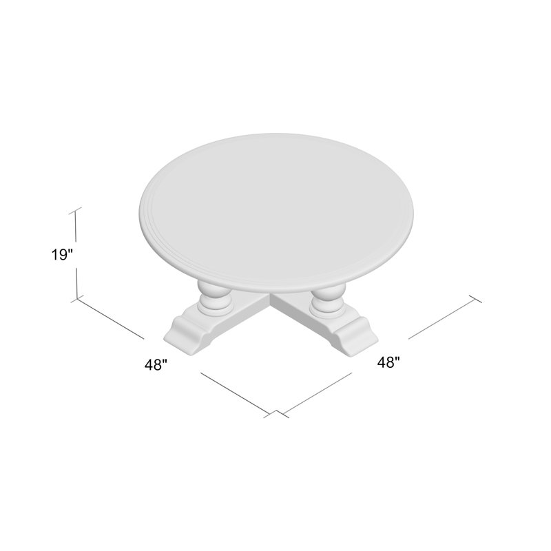 Hill Country Round Cocktail Table