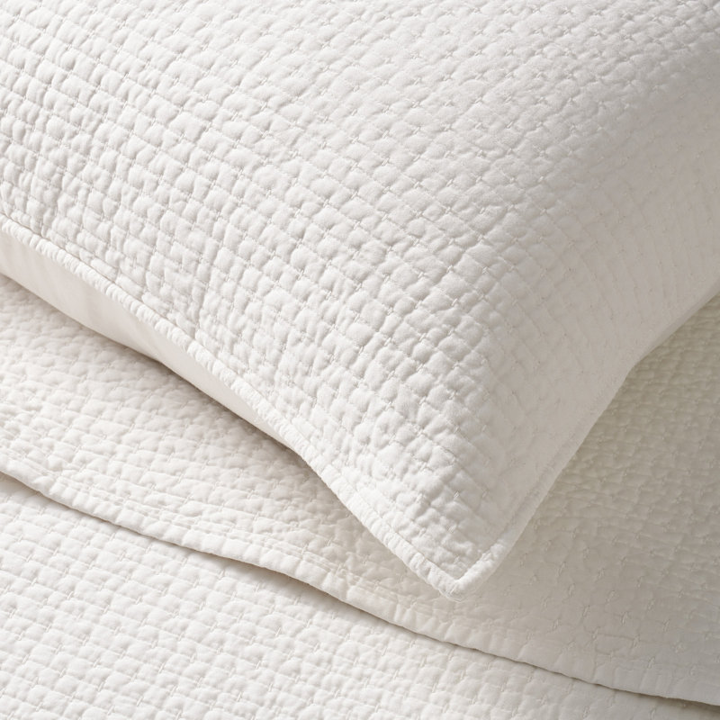 100% Cotton Sateen Quilt Set - Lightweight Breathable Coverlet With Pick-Stitch Design, Reversible & Pre-Washed For All-Season Comfort