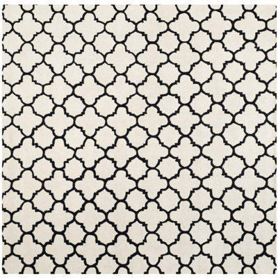 Carolene Hand Tufted Wool Geometric Rug