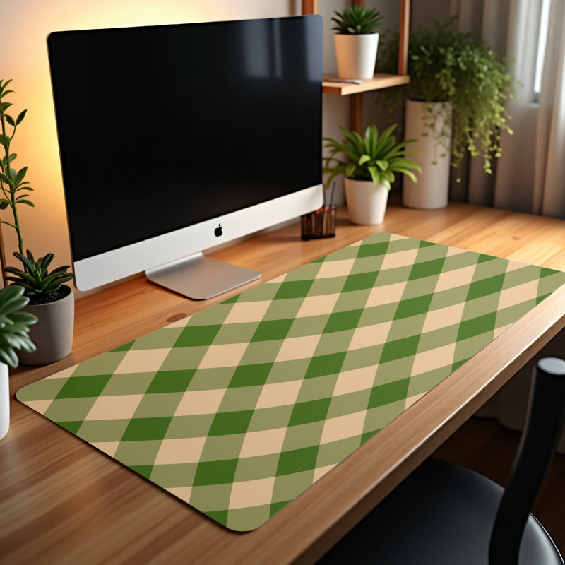 Polyester Desk Pad, 14.4x12.1