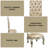Sorina Upholstered Side Chair in Antique Gold (Set of 2)