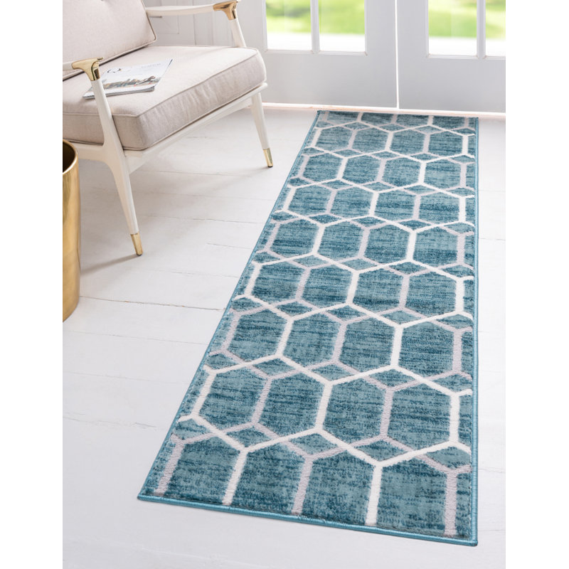 Numa Geometric Indoor Rug, Runner 2' x 6'1"