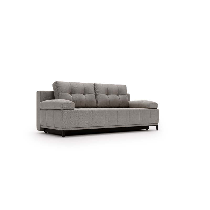 Tarell 2 Seater Sofa Bed, Dark Grey