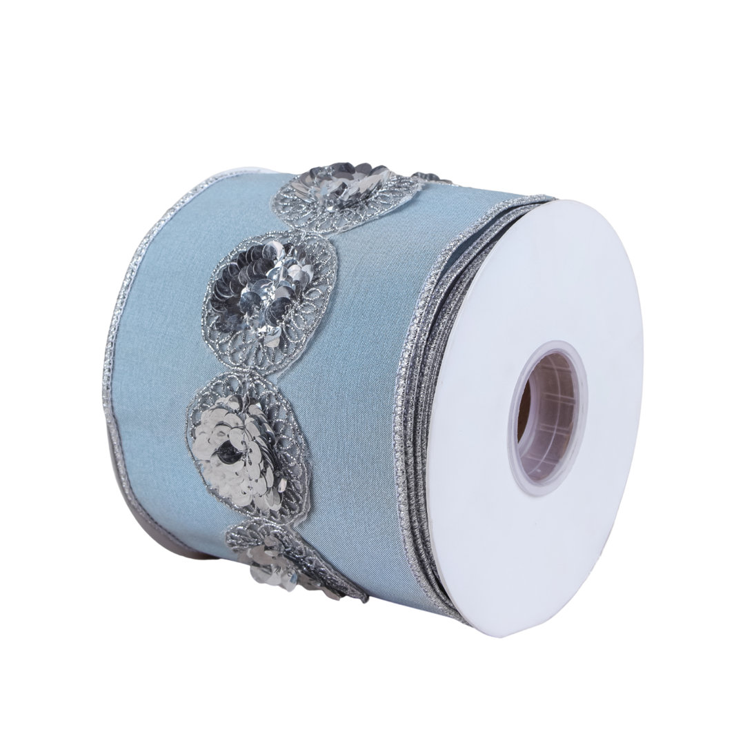 0.03'' Handmade Fabric Ribbon HGTV Home Collection 