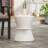 Outdoor Lightweight Concrete Side Table