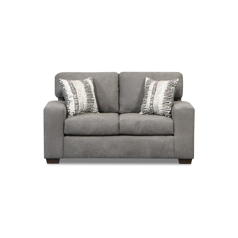 Causeuse Valters, gris anthracite