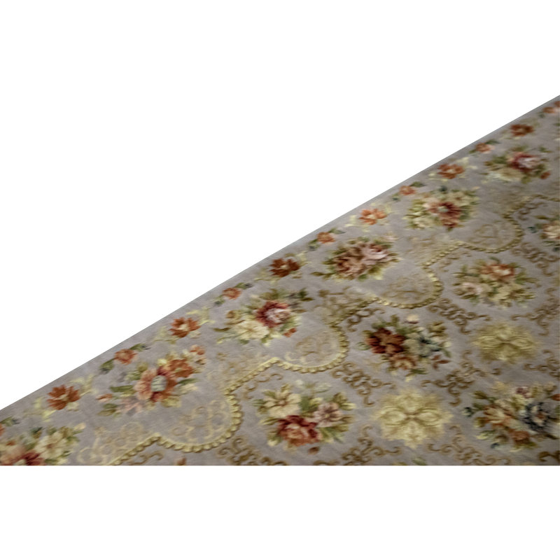 High-Quality Hand-Knotted Oyster Area Rug
