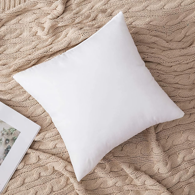 Coussins décoratifs, coussins décoratifs en polyester 18 po x 18 po (ensemble de 2)
