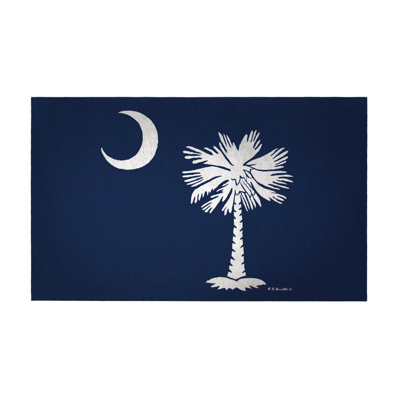 Alaina Non-Slip Doormat, Rectangle 1'6" x 2'2"