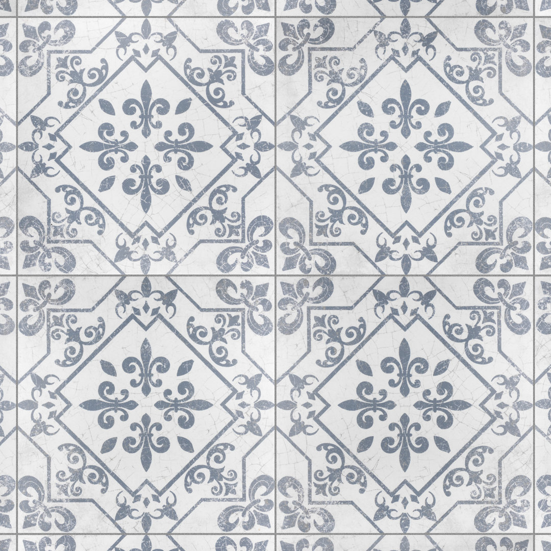 Atlantic 18" x 18" Ceramic Patterned Wall & Floor Tile Merola Tile