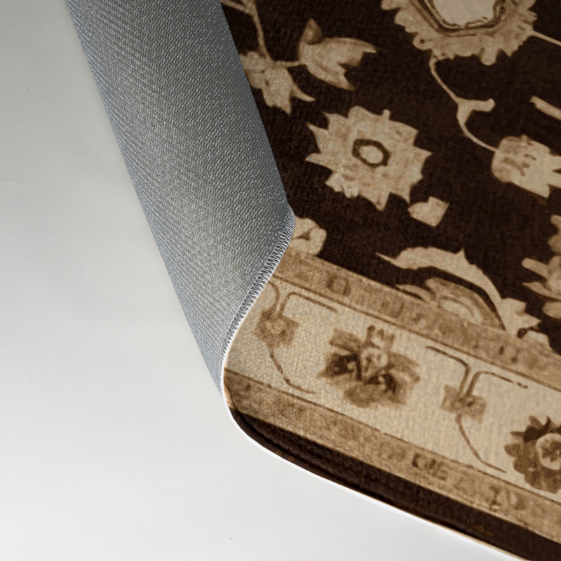 Tapis noir intérieur et extérieur surteint, Rectangle 9 pi x 12 pi