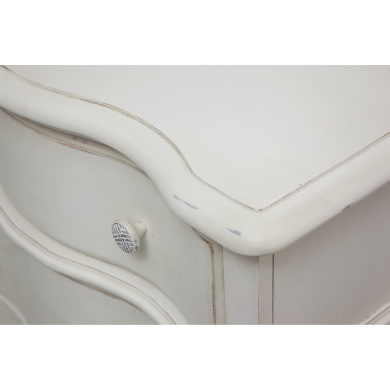 66 " W 8 - Drawer Dresser, Dove White