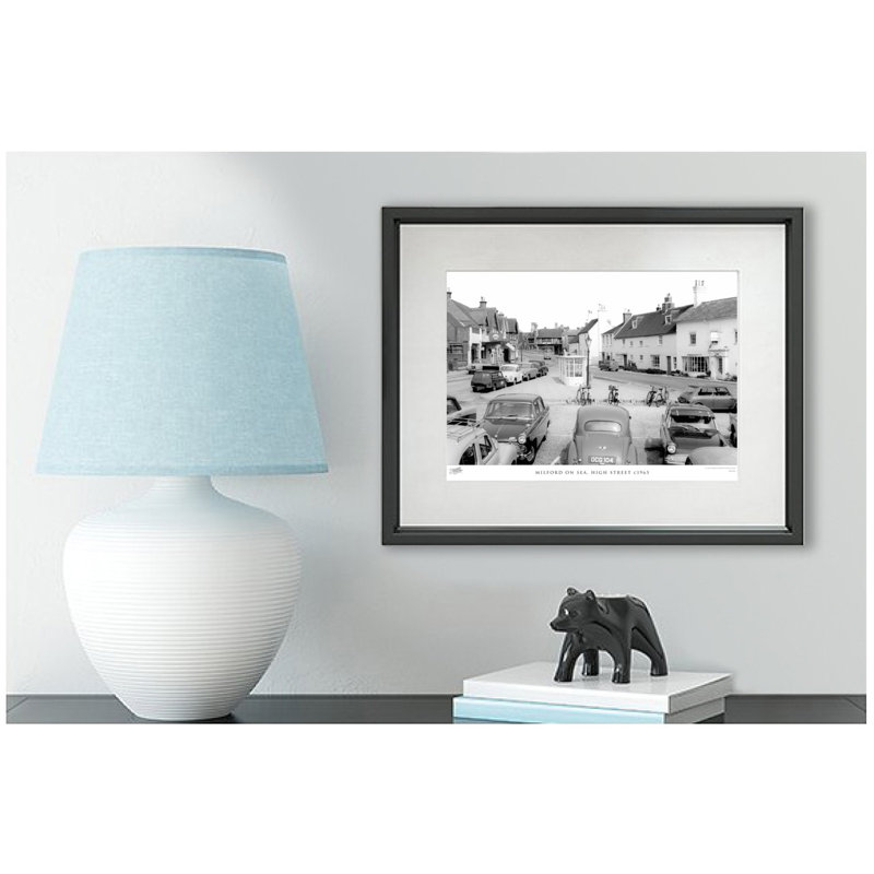 Milford On Sea, High Street C1965 by Francis Frith - Single Picture Frame Print, 45cm H x 60cm W x 2.3cm D