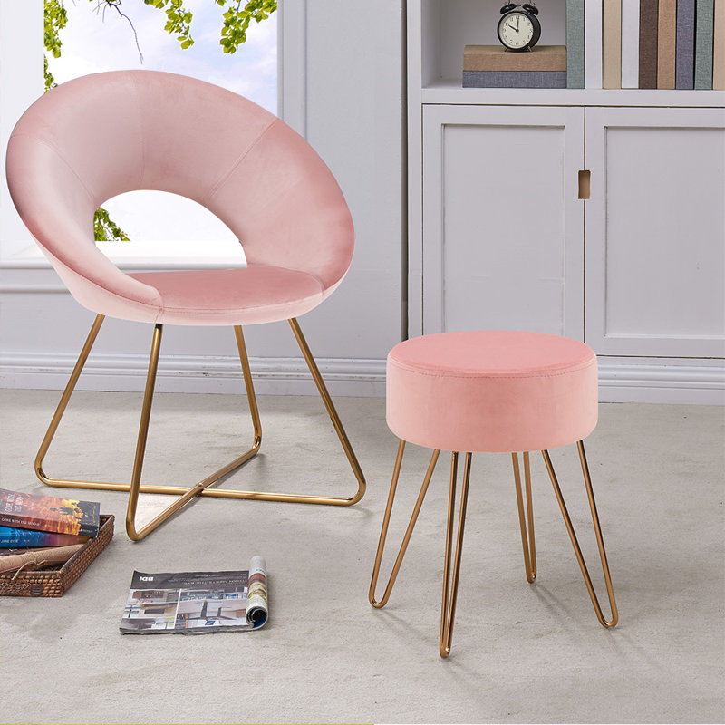 Tabouret Childress, Rose