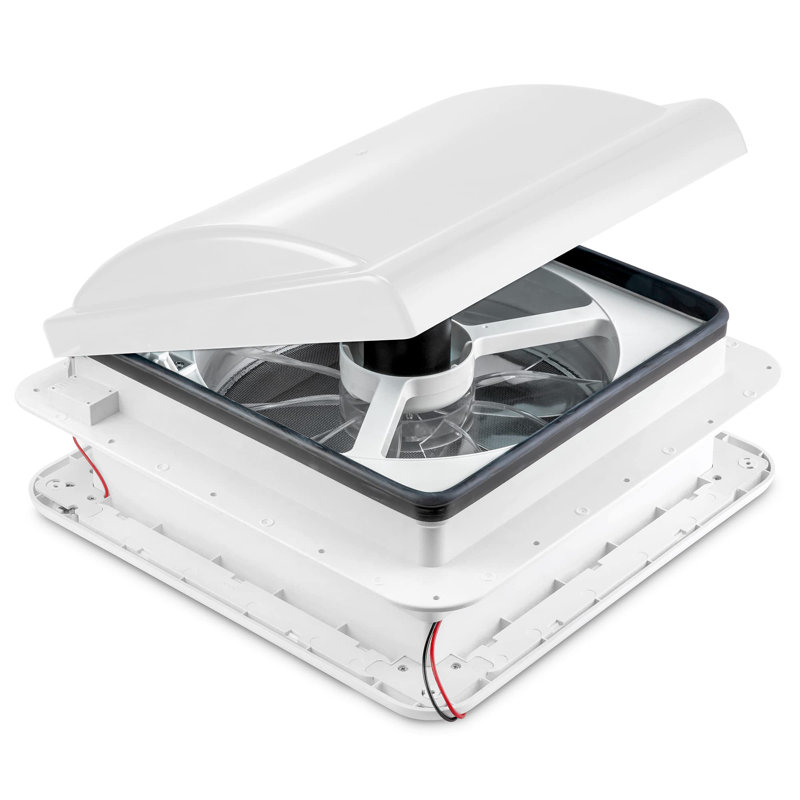 Ventilateur de voiture 3,75 po Hike Crew, Blanc
