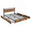 Lit de rangement avec station de charge-132591054-132591055