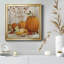 «Pumpkin Patch Off Thanks» - peinture sur toile encadrée-354103870-354103843