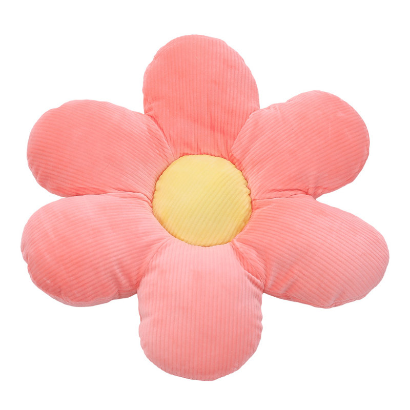 Marzella Cotton Novelty Floor Cushion, Pink