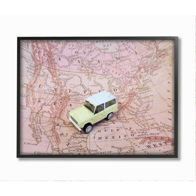 " Vintage World Traveler Retro Automobile " by Daphne Polselli