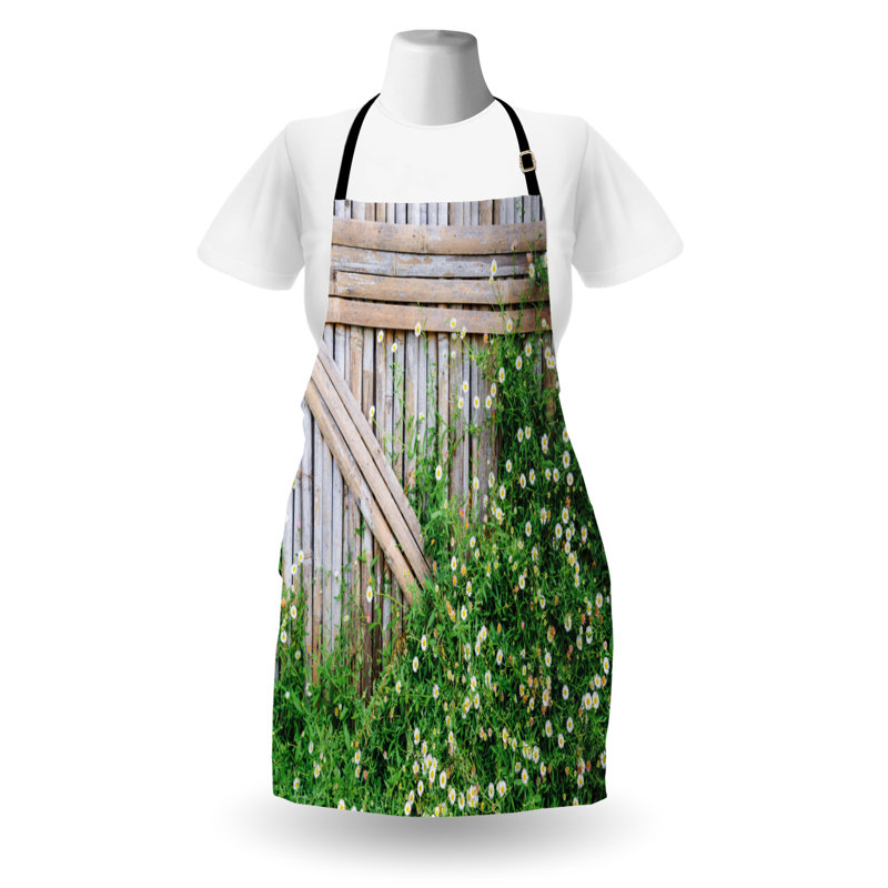No Pattern Bib Apron