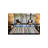 Horizontal Striped Multicolored Woven Base Washable Carpet-51588181