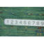 Tapis vert fait à la main de style Gabbeh 5 x 8 po