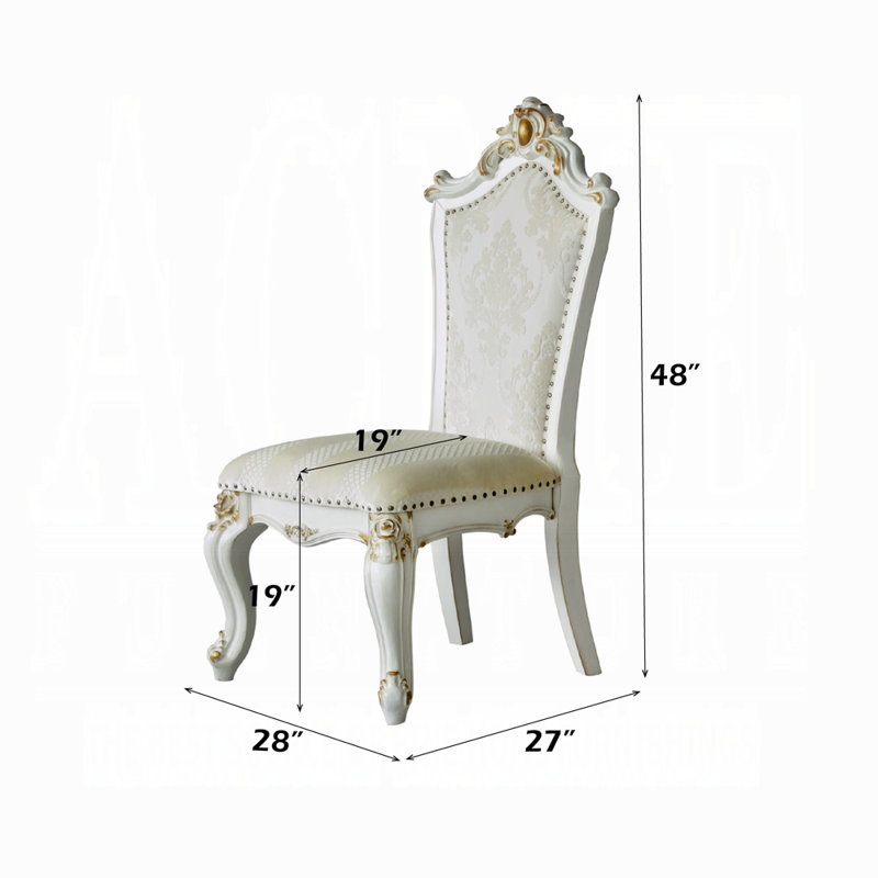 Chaise d'appoint picardie (ensemble de 2)