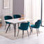Villafane Modern Upholstered Round Seat Dining Chairs-907015802