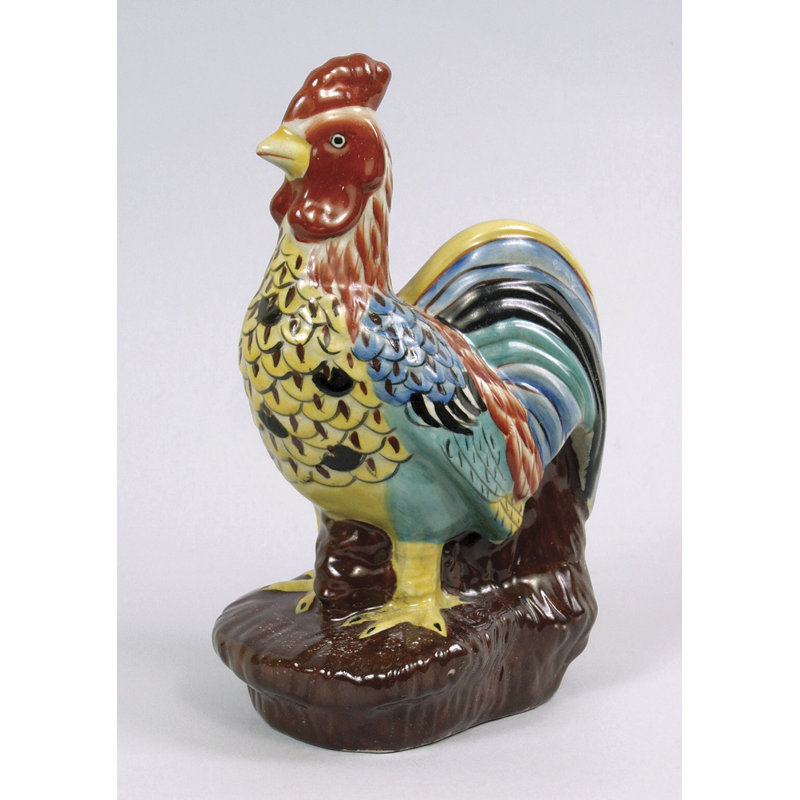 Caillo Ceramic Rooster Figurine