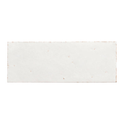 Atelier 3 po x 8 po Carreau de mur en porcelaine brillante Subway (9,04 pieds carrés / caisse)