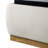 Queen Size Bed with Boucle Upholstered Wingback Headboard