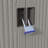 130 Gallon Plastic Lockable Deck Box with Lock in Dove Gray