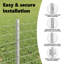 Fence Posts 11 Pcs U-Channel Steel-1412276248-1412276249