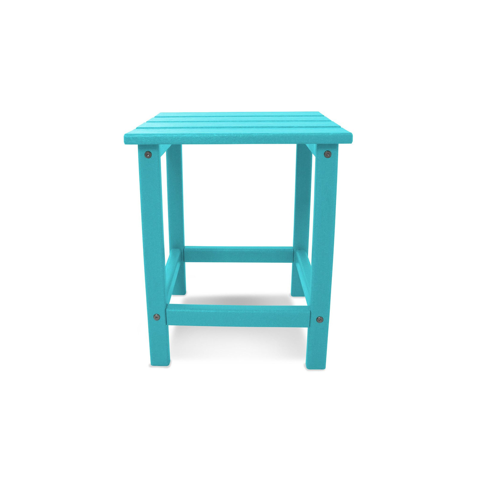 POLYWOOD® South Beach 15" Patio Side Table, Aruba