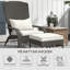 Chaise Adirondack en résine Raymier