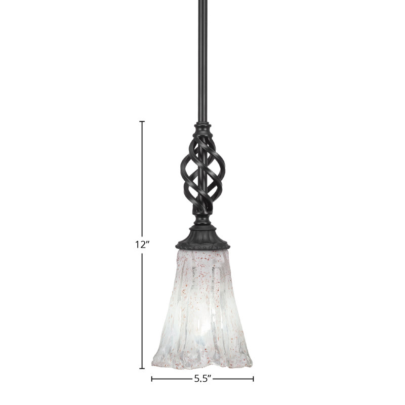 Mini-luminaire suspendu Eleganté, Blanc