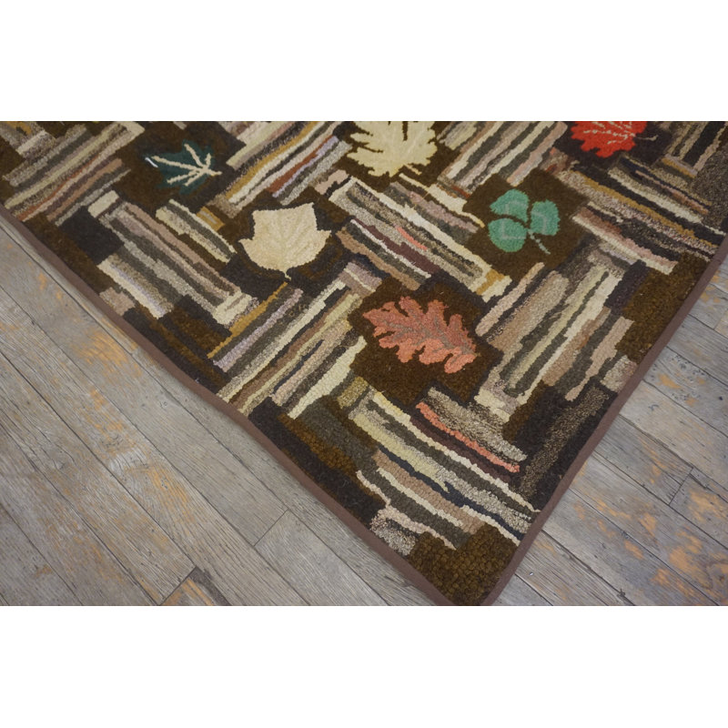Tapis crocheté Bold Brown