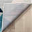 Rubino Modern Geometric Blue/Gray Easy to Clean Area Rug-2090451944