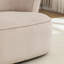 Chaise pivotante rembourrée en polyester avec repose-pieds-561283666