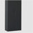 72"H Metal Garage Storage Cabinet, Black Tool Steel Locking Cabinet with Doors and 4 Shelves, Tall Cabinets for Garage Storage Systems Lockable File Cabinet for Home Office, Classroom/Pantry